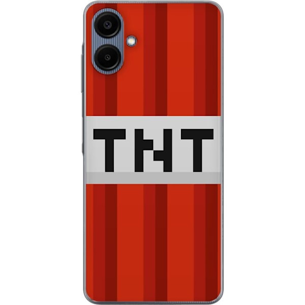 Samsung Galaxy A06 Genomskinligt Skal Minecraft TNT