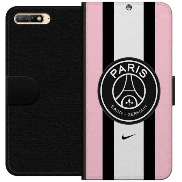Huawei Y6 (2018) Tegnebogsetui Paris Saint-Germain F.C.
