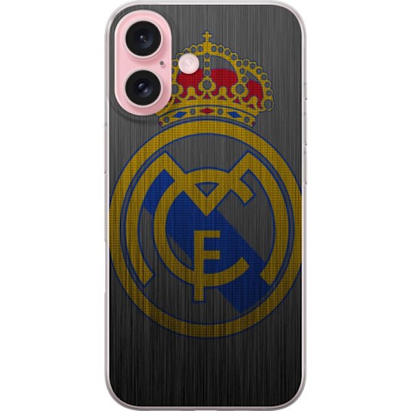 Apple iPhone 16 Gjennomsiktig deksel Real Madrid CF