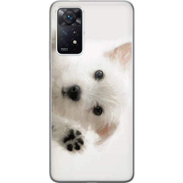 Xiaomi Redmi Note 11 Pro Genomskinligt Skal Hund