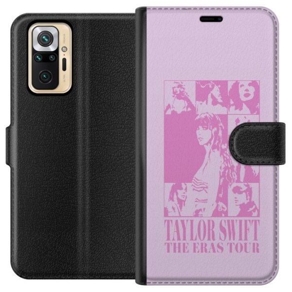 Xiaomi Redmi Note 10 Pro Plånboksfodral Taylor Swift - Pink
