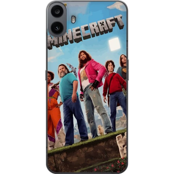 Nothing CMF Phone 1 Genomskinligt Skal A Minecraft Movie