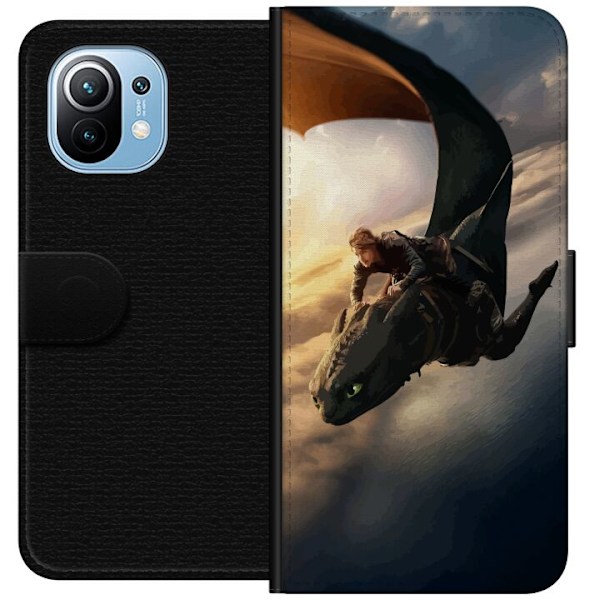 Xiaomi Mi 11 Tegnebogsetui Drage Træner