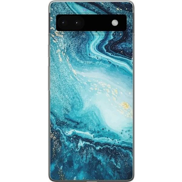 Google Pixel 6a Skal / Mobilskal - Marmor Marble