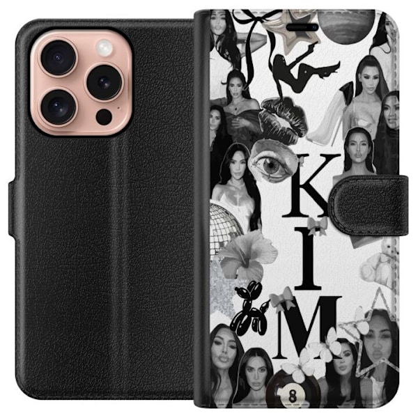Apple iPhone 16 Pro Lompakkokotelo Kim Kardashian – Aesthetic Look 2025
