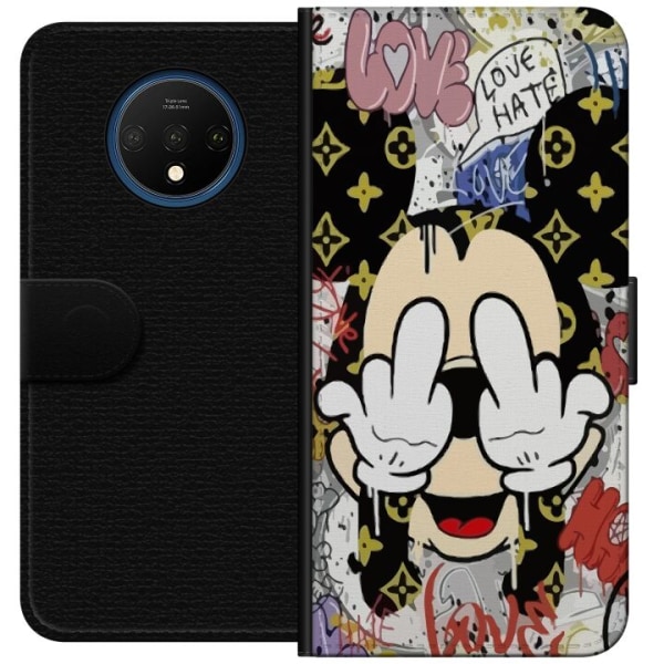 OnePlus 7T Tegnebogsetui Mickey Mouse