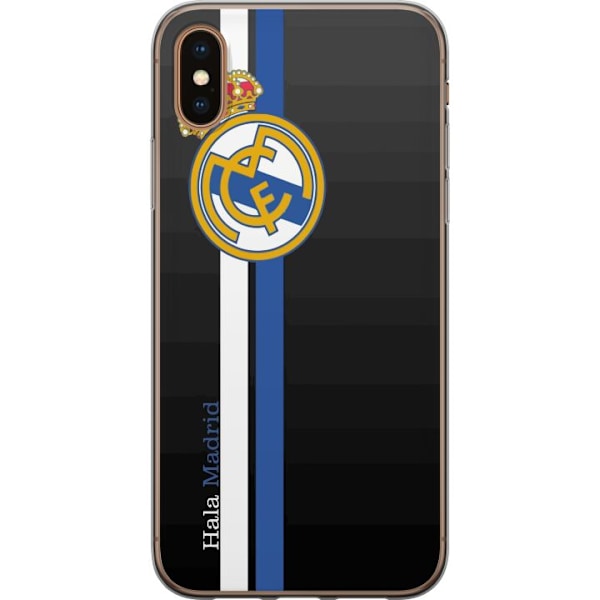 Apple iPhone X Gennemsigtig cover Real Madrid