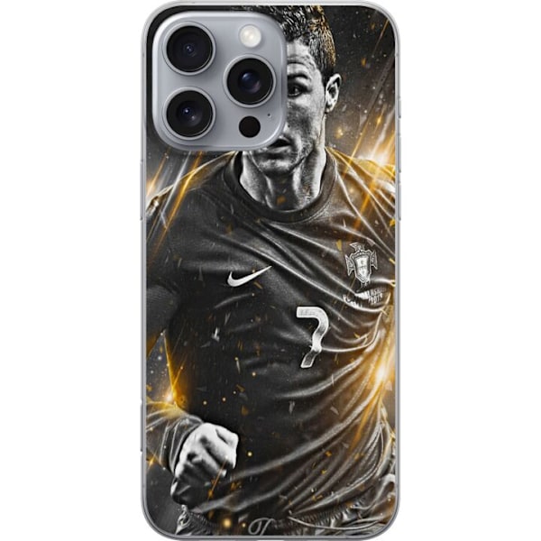 Apple iPhone 16 Pro Max Läpinäkyvä kuori Cristiano Ronaldo