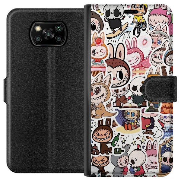 Xiaomi Poco X3 NFC Plånboksfodral Labubu All-Stars – POP MA