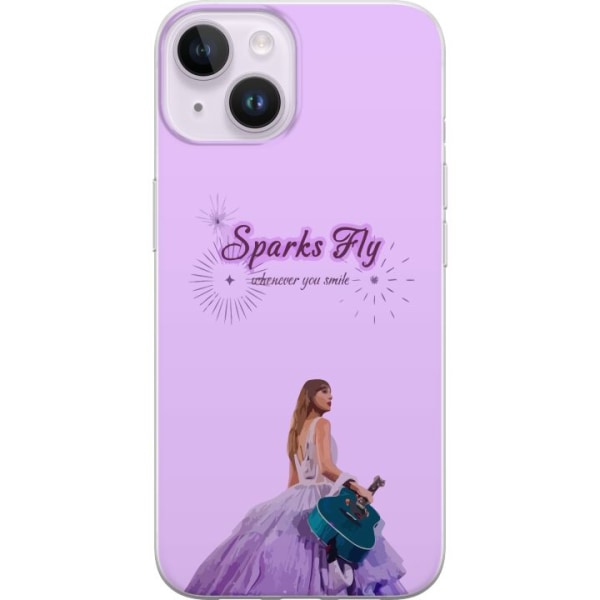 Apple iPhone 14 Plus Gjennomsiktig deksel Taylor Swift - Spark