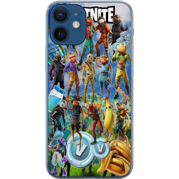 Apple iPhone 12 mini Gennemsigtig cover Fortnite