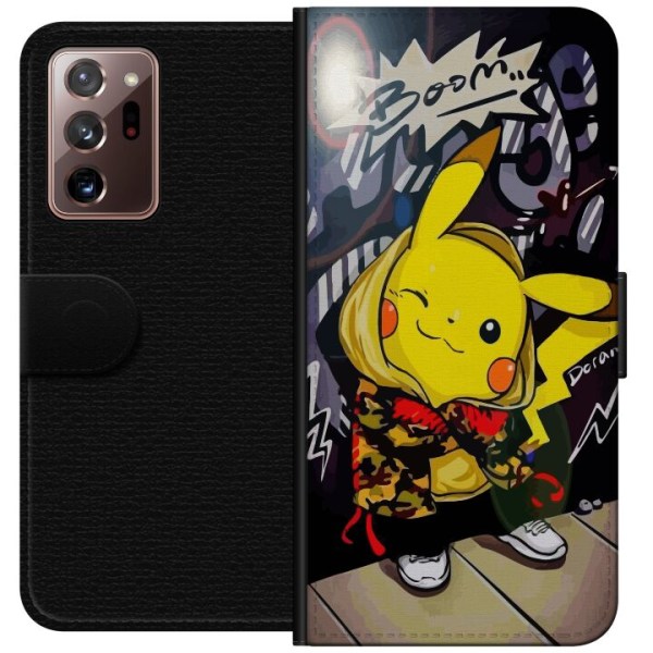 Samsung Galaxy Note20 Ultra Plånboksfodral Pikachu