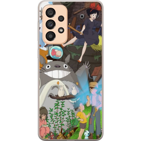 Samsung Galaxy A33 5G Gennemsigtig cover Studio Ghibli