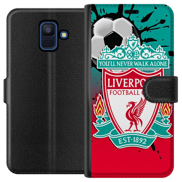 Samsung Galaxy A6 (2018) Tegnebogsetui Liverpool