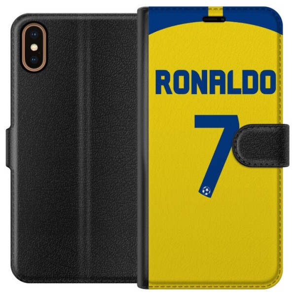 Apple iPhone XS Tegnebogsetui Ronaldo