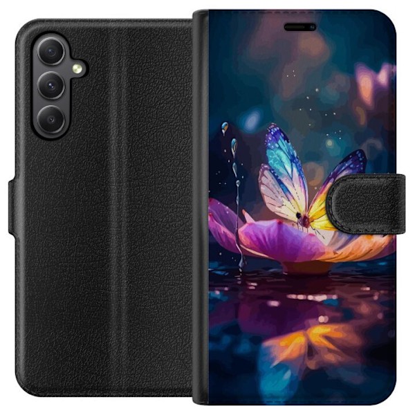 Samsung Galaxy S23 FE Plånboksfodral Fjäril