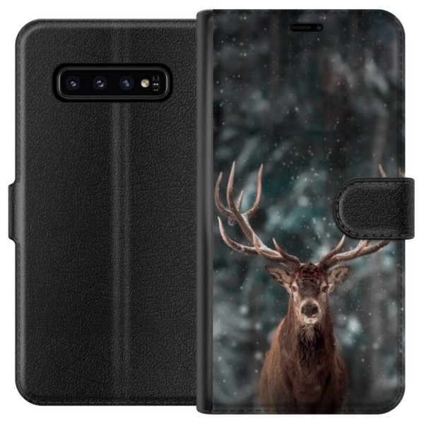 Samsung Galaxy S10 Plånboksfodral Oh Deer