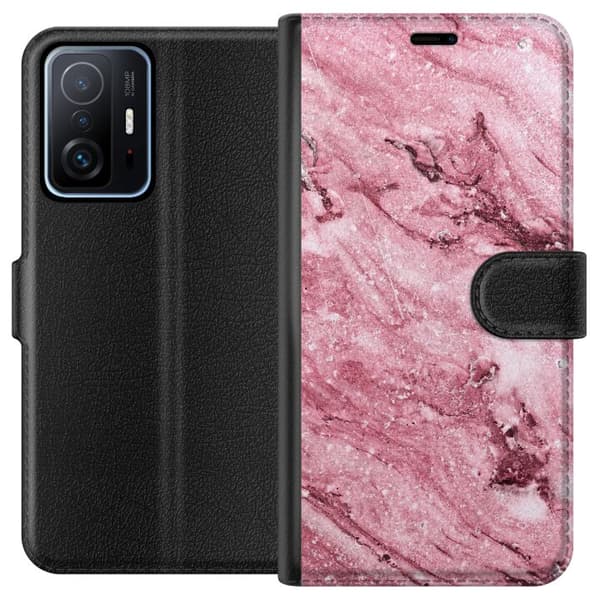 Kompatibelt Plånboksfodral till Xiaomi 11T Rosa