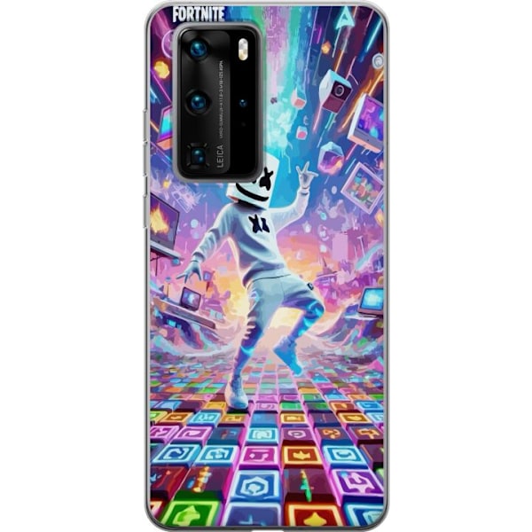 Huawei P40 Pro Gennemsigtig cover Fortnite