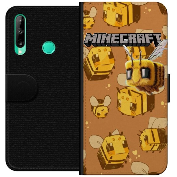 Huawei P40 lite E Lompakkokotelo Minecraft Bi