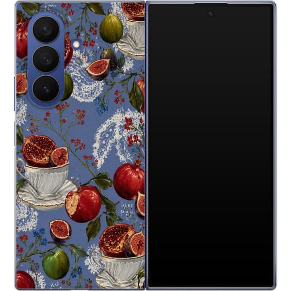 Kompatibelt Mobildeksel til Samsung Galaxy Z Fold8 Ultra Blå fruktromantikk blå
