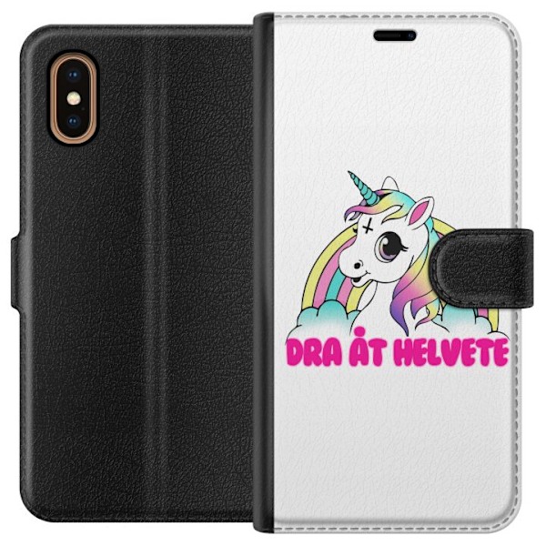 Apple iPhone XS Max Tegnebogsetui Unicorn