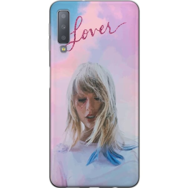 Samsung Galaxy A7 (2018) Gennemsigtig cover Taylor Swift - Lov