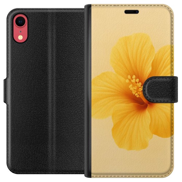 Apple iPhone XR Lompakkokotelo Lemon Zing