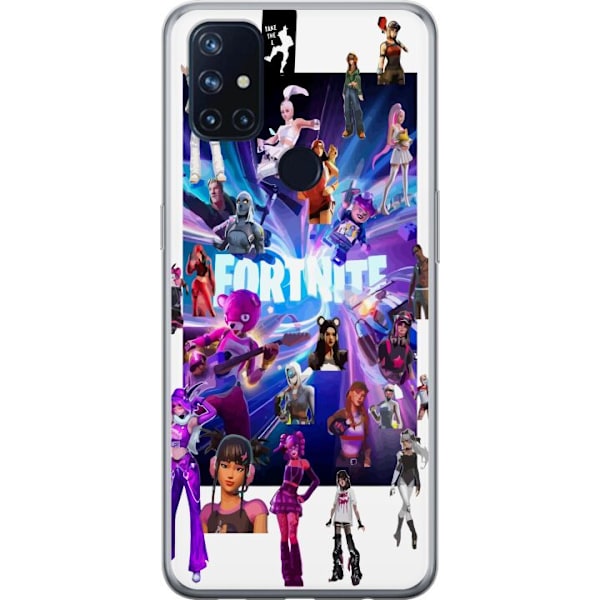 OnePlus Nord N10 5G Gennemsigtig cover Fortnite