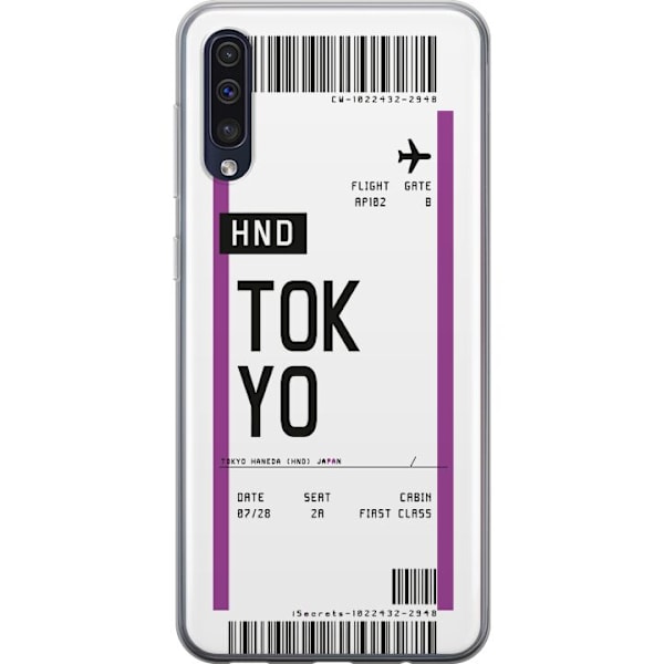 Samsung Galaxy A50 Gjennomsiktig deksel Tokyo