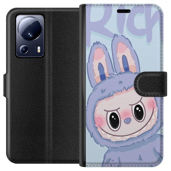 Xiaomi 13 Lite Plånboksfodral Blue Bunny Labubu