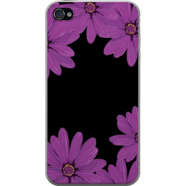 Apple iPhone 4s Gennemsigtig cover Blomsterarrangement