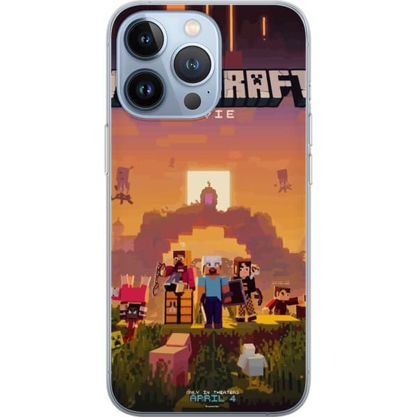 Kompatibelt Mobildeksel til Apple iPhone 13 Pro Minecraft Pixelspill Byggeblokker