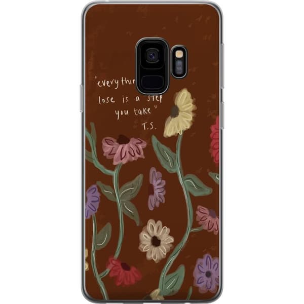 Kompatibelt Mobilskal till Samsung Galaxy S9 Blommor
