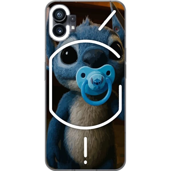 Nothing Phone (1) Läpinäkyvä kuori Stitch & Napp - vauvatee
