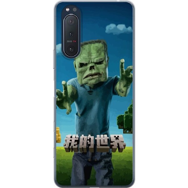 Sony Xperia 5 II Läpinäkyvä kuori A Minecraft Movie