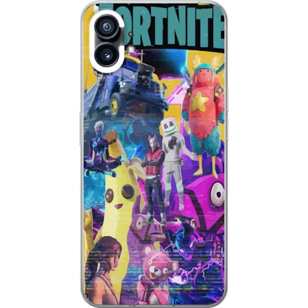 Nothing Phone (1) Genomskinligt Skal Fortnite