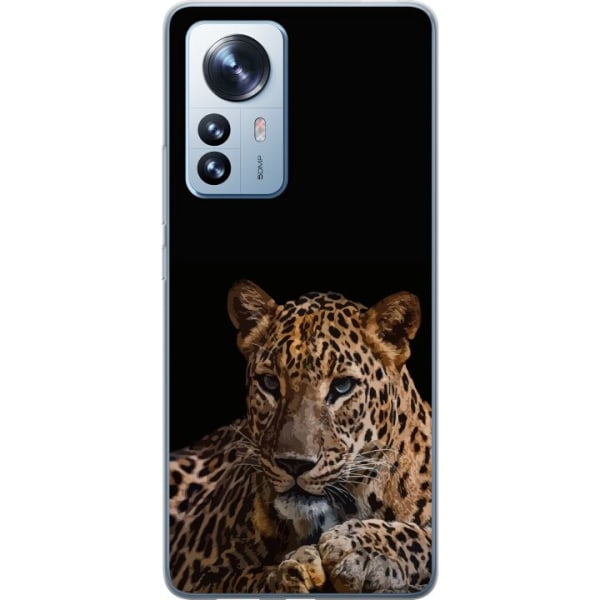Xiaomi 12 Pro Gennemsigtig cover Leopard