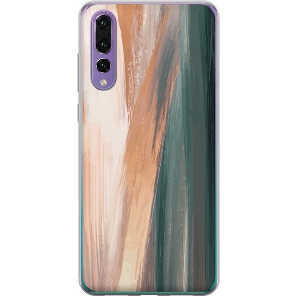 Huawei P20 Pro Genomskinligt Skal Abstrakt Mönster