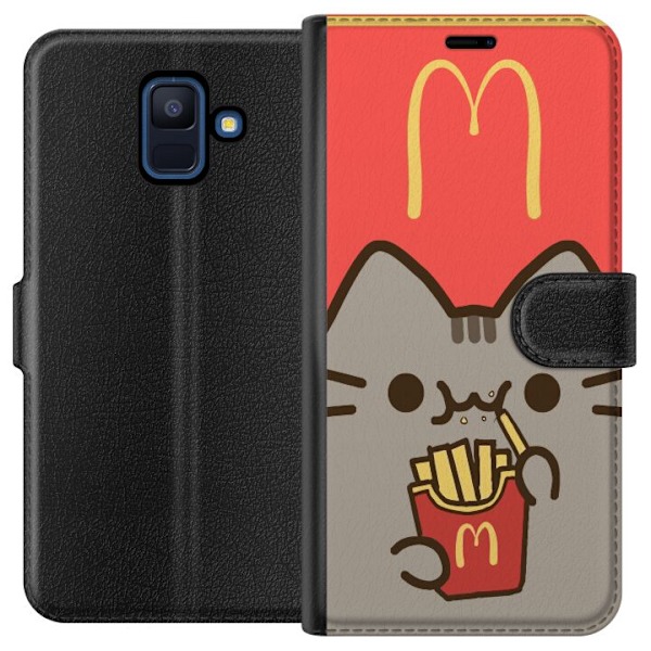 Samsung Galaxy A6 (2018) Lompakkokotelo Mc D Kawaii