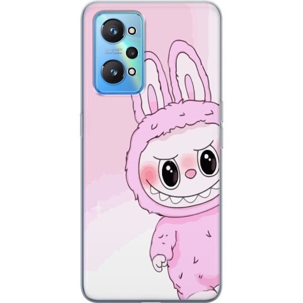 Realme GT Neo2 Läpinäkyvä kuori Labubu Jänis-sarja