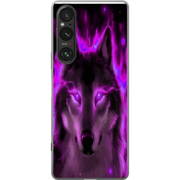 Sony Xperia 1 V Gennemsigtig cover Ulven