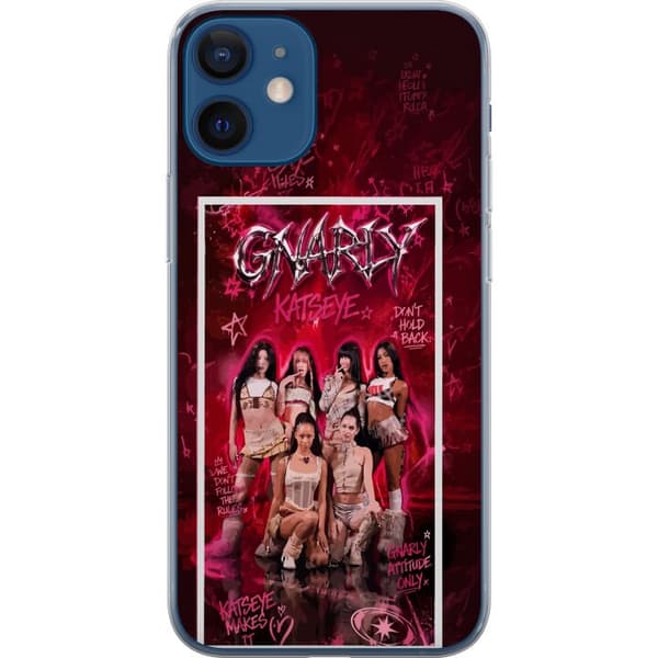 Kompatibel Mobilcover til Apple iPhone 12 mini KATSEYE pink