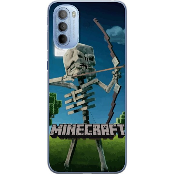 Motorola Moto G31 Gjennomsiktig deksel A Minecraft Movie