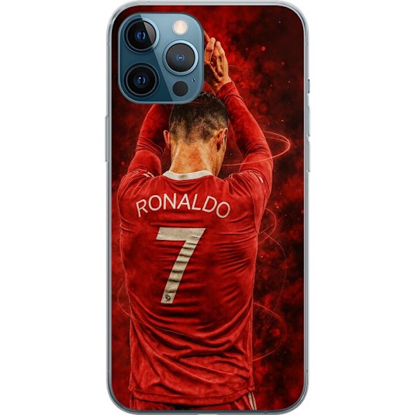 Apple iPhone 12 Pro Max Läpinäkyvä kuori Ronaldo