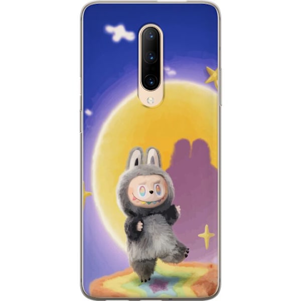 OnePlus 7 Pro Gjennomsiktig deksel Labubu Neon Pop - Neonfarge