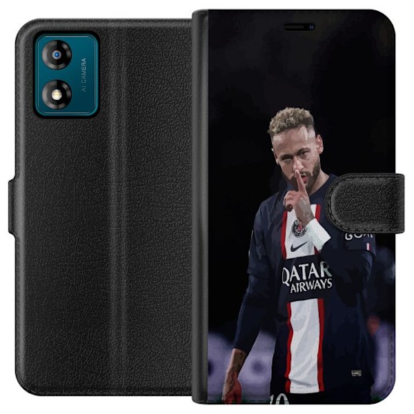 Motorola Moto E13 Lompakkokotelo Neymar