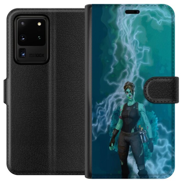Samsung Galaxy S20 Ultra Tegnebogsetui Fortnite - Ghoul Troope