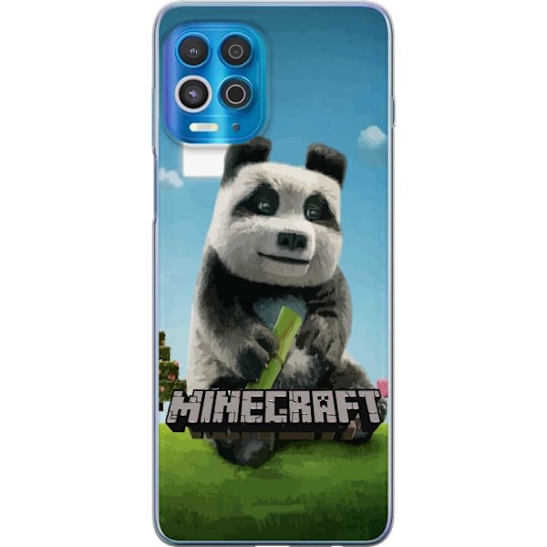 Motorola Edge S Läpinäkyvä kuori A Minecraft Movie