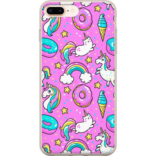 Apple iPhone 7 Plus Cover / Mobilcover - Unicorn